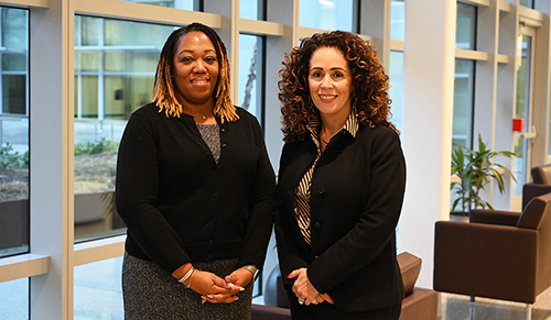 DEI Leaders - Desha Dickson and Pamela Hernandez