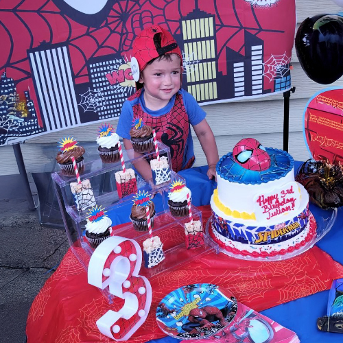 Julian celebrates his third birthday after successful heart surgery at St. Christopher's Hospital for Children