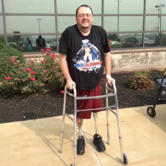 Barry Herman shares his success story at Reading Hospital Rehabilitation at Wyomissing
