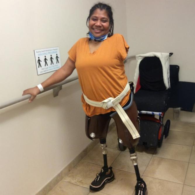 Denise Wilson shares her success story at Reading Hospital Rehabilitation at Wyomissing